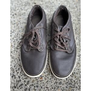 Vans Authentic Leather Upper Brown Men’s Shoes Sneakers Size 10 Style VN0KC48A0